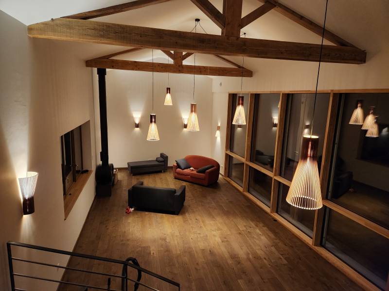 Charpente apparente Machezal