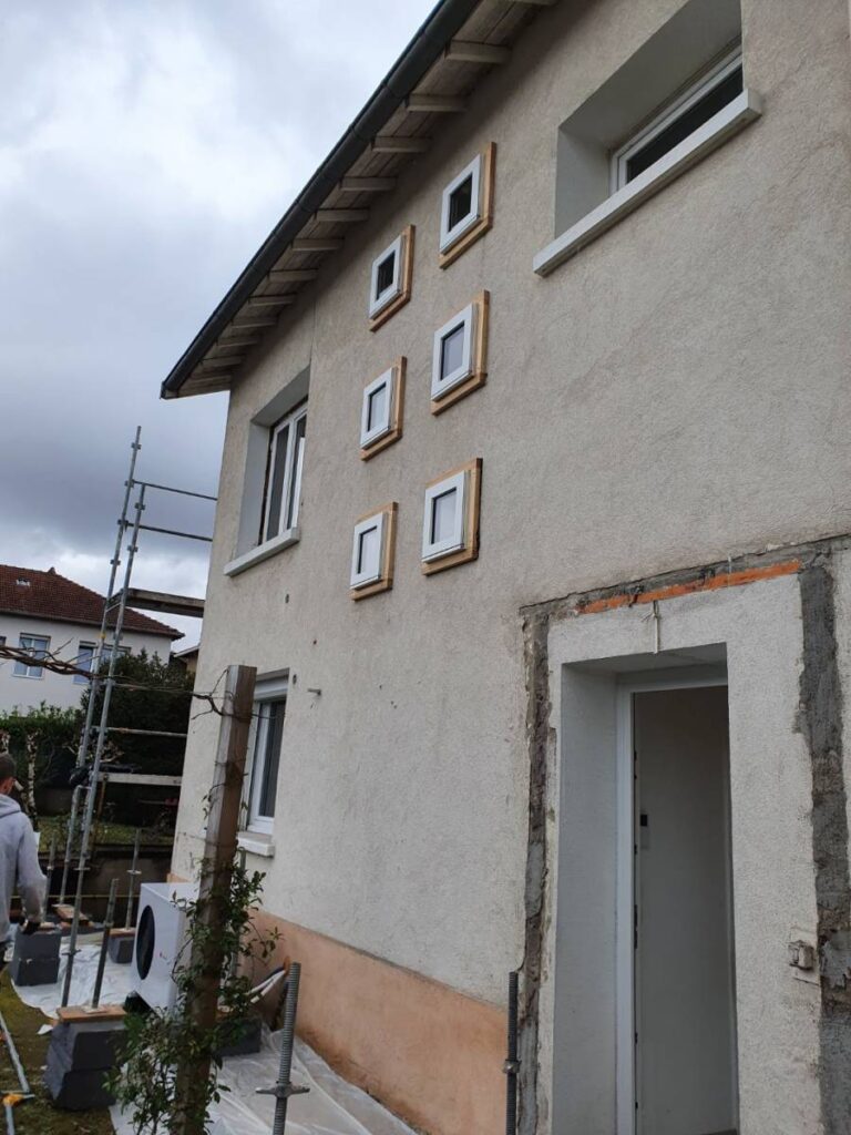 Châssis vitré en applique extérieur