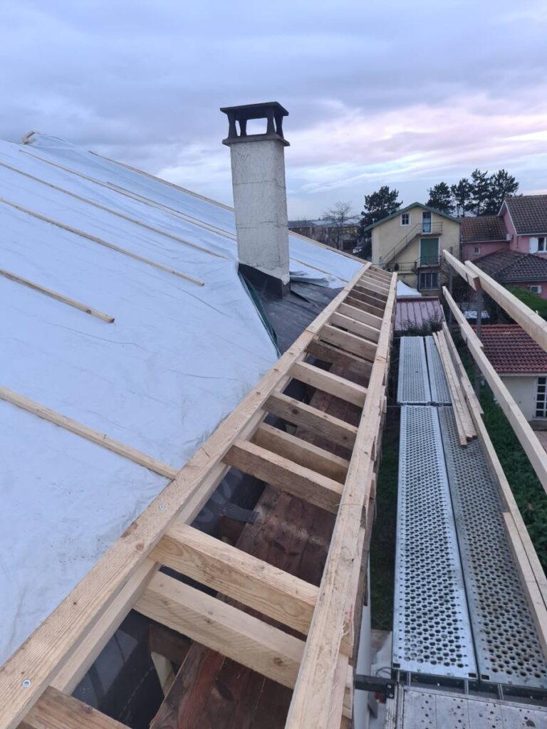 Isolation sarking maison Bron