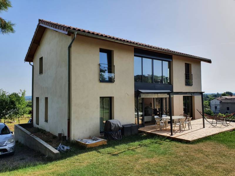 Maison passive Marcilly d&apos;Azergues