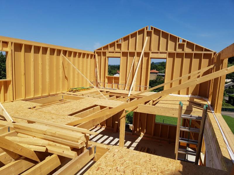Construction Ossature bois isolation haute performance